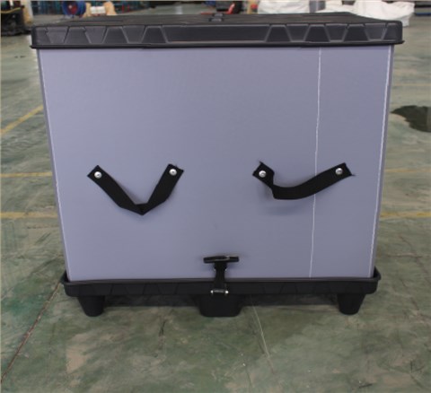 帶卡扣圍板箱 有鎖扣