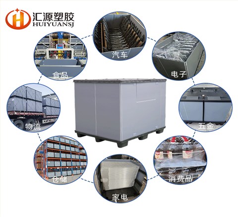 汽車配件倉(cāng)儲(chǔ)物流壓鑄圍板箱